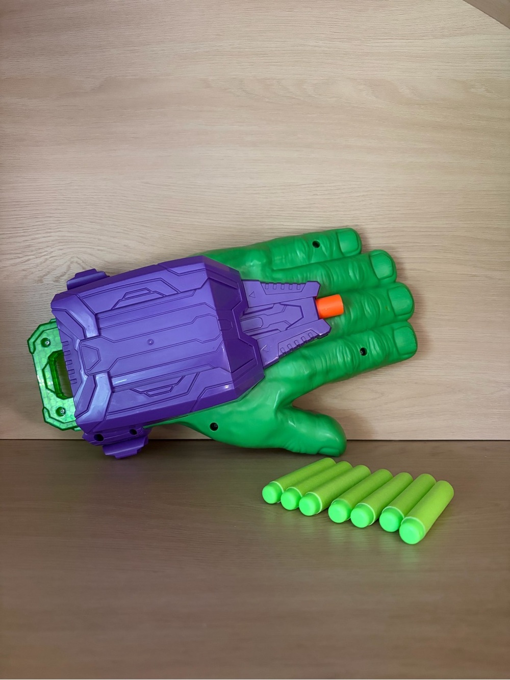 ✨$12✨Marvel Avengers Hulk Thunderclap Blaster + 7 Nerf Darts